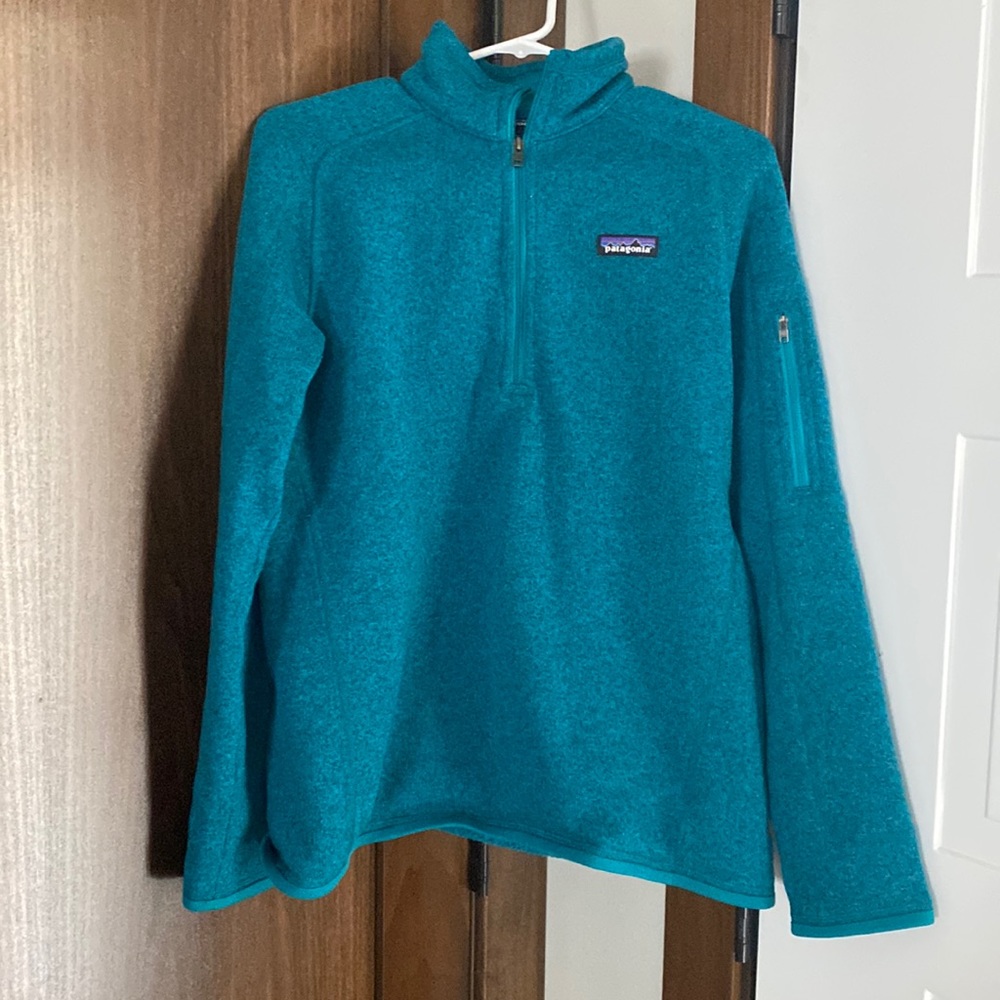 Women’s Teal Patagonia Quarter Zip